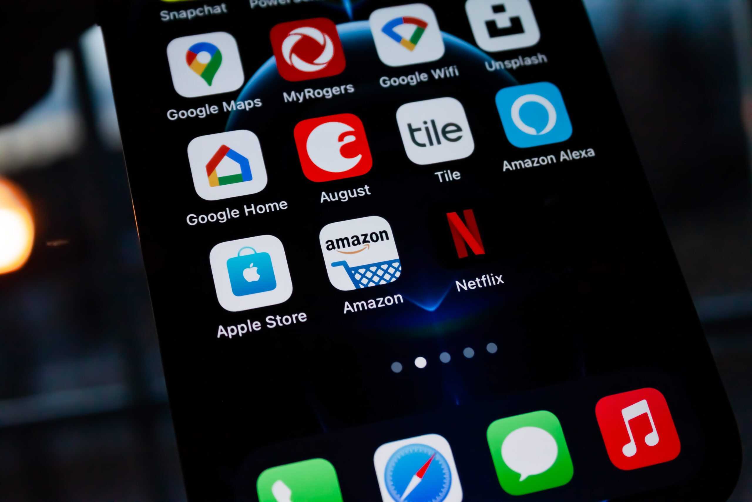 Amazon app on iphone