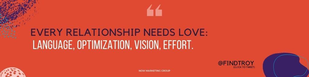 Relationship Marketing Quote Troy Sandage @findtroy