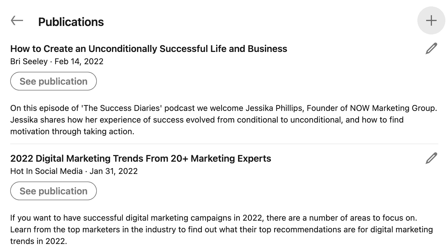 JP publications