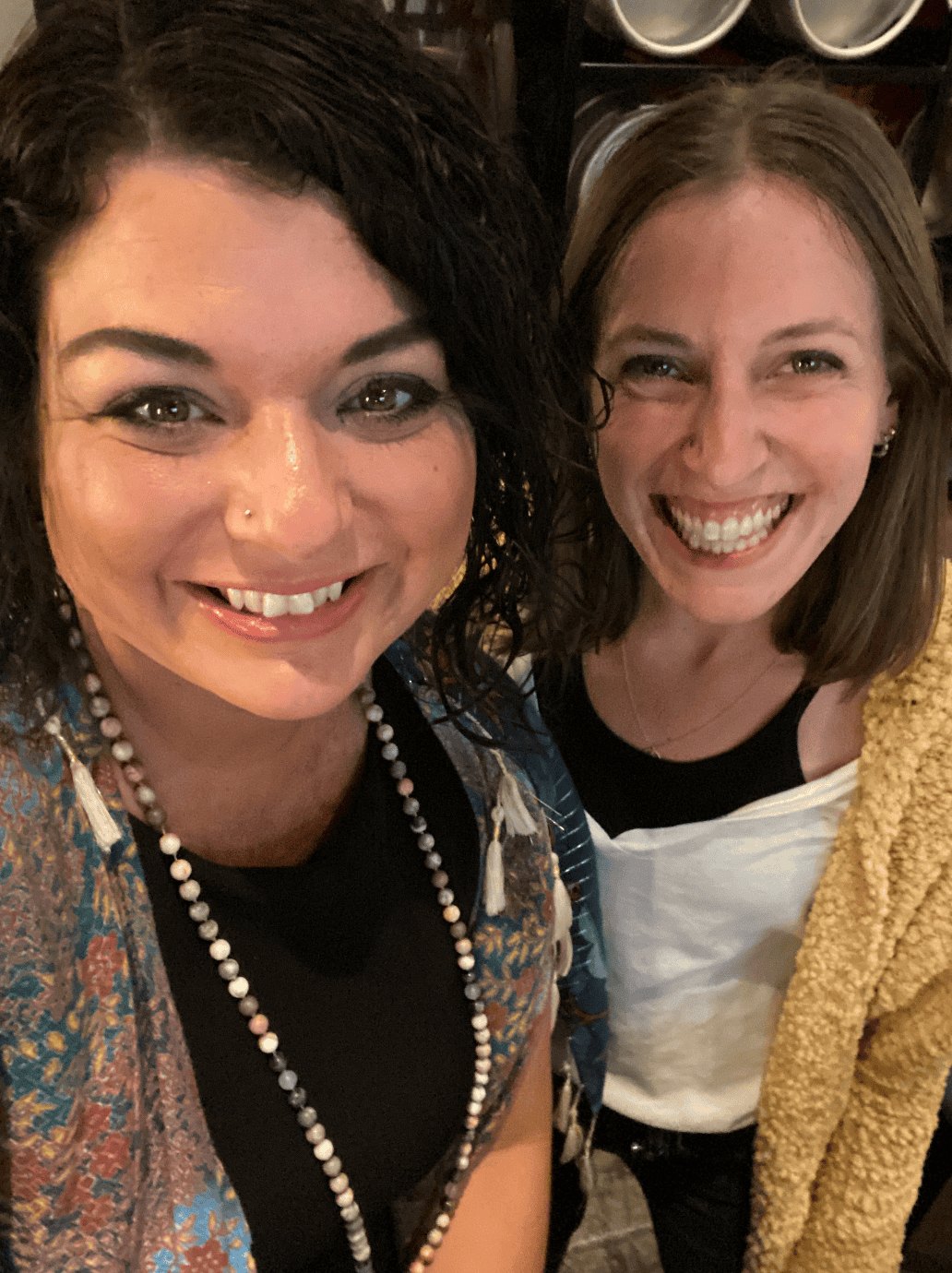 Jessika and Julia meeting at SMMW