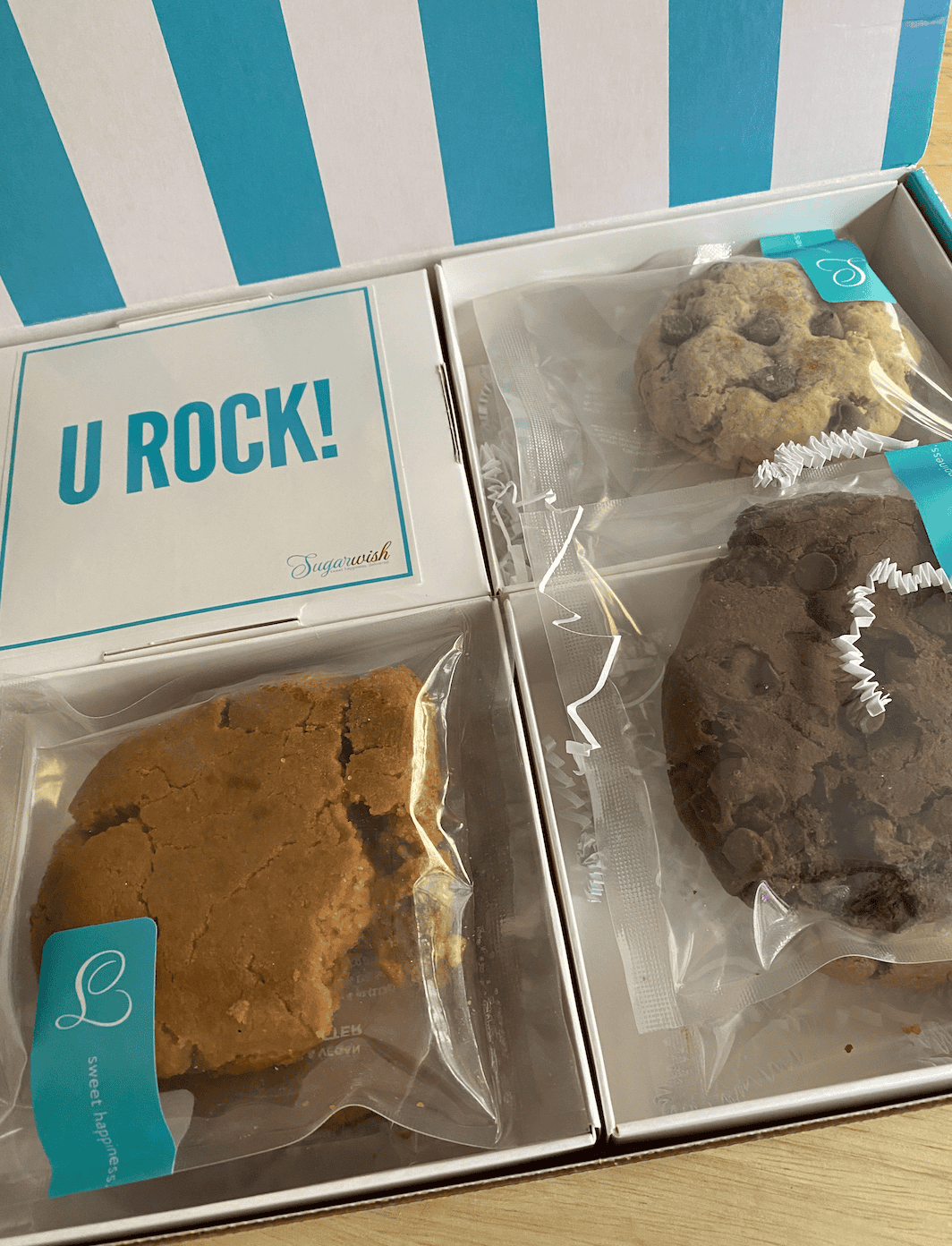 Sugarwish gluten free cookies