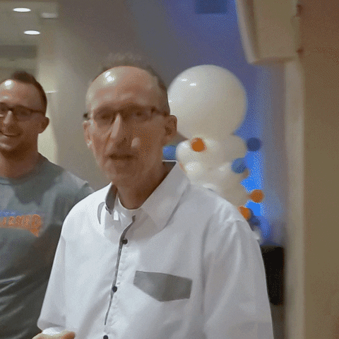 mike gingerich smiling and happy at SMWL