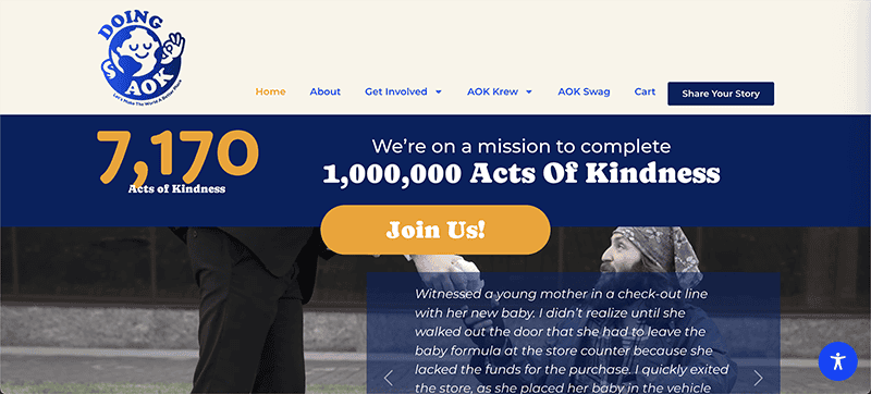 Doing AOK homepage