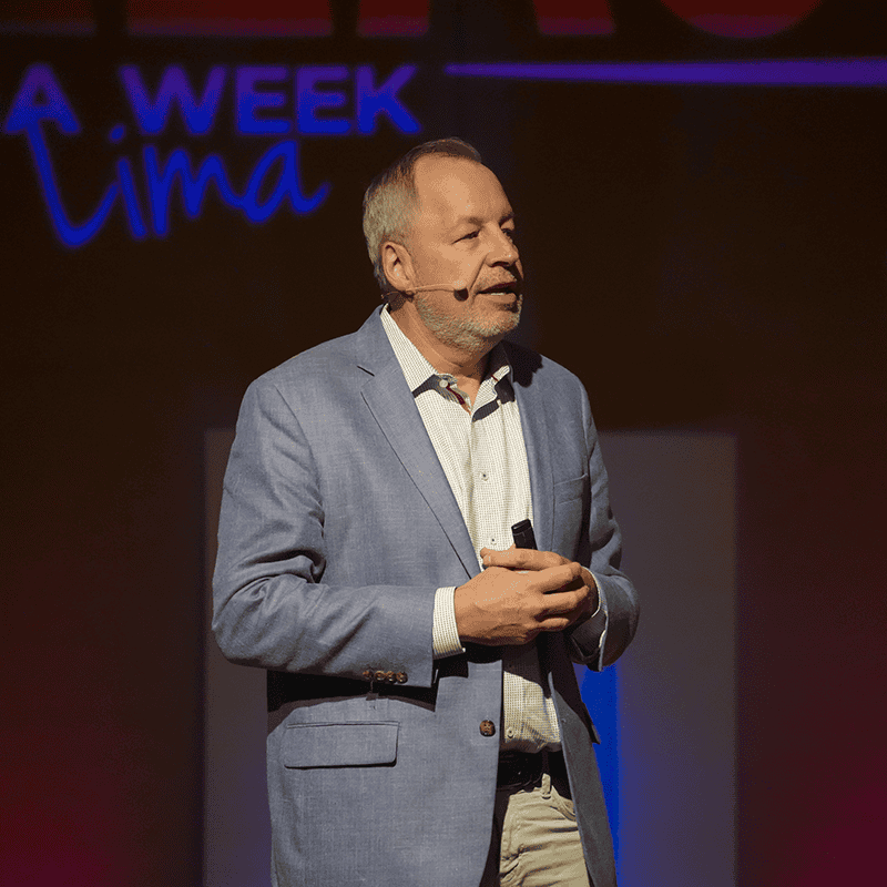 Brian Garver speaking at smwl26