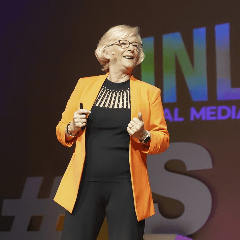 Sabine Kvenberg speaking at smwl26